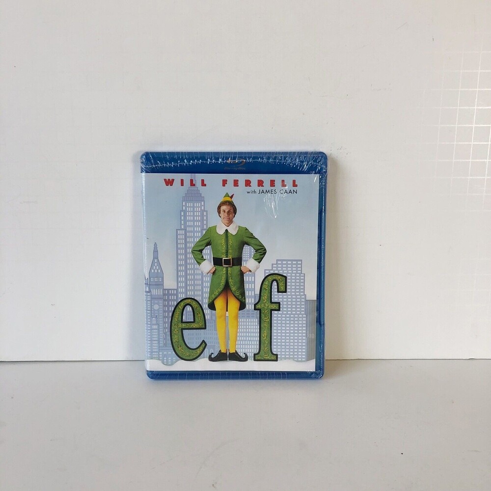 Elf (Blu-ray, 2003) Will Ferrell James Caan Brand New Sealed